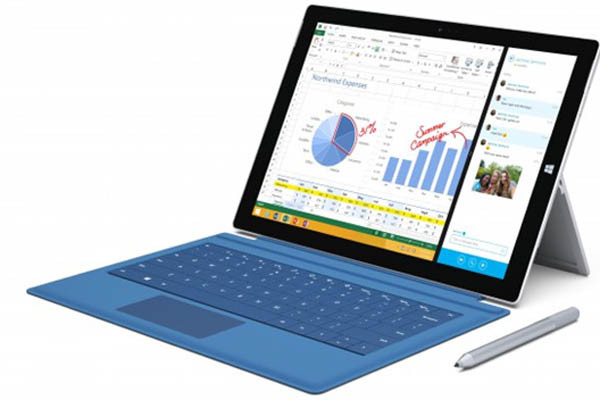 Chiếc máy tính bảng Surface Pro 3 được kỳ vọng thay thế máy tính xách tay. (Nguồn: Microsoft) Microsoft trình làng Surface Pro 3, “đe dọa” máy tính xách tay ảnh 1