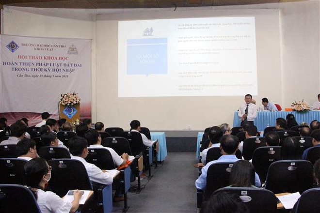 Hoàn thiện pháp luật về đất đai trong thời kỳ hội nhập ảnh 1