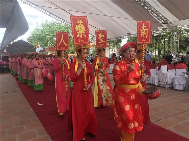 Hải Dương: Khai mạc lễ hội đền Bia thờ Nam dược Thánh nhân Tuệ Tĩnh ảnh 1