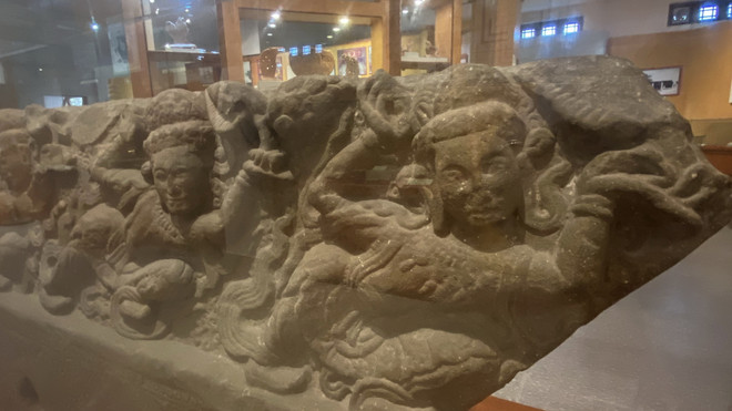 Thành bậc lan can thời Lý - tuyệt tác điêu khắc thủ công thế kỷ 12 ảnh 3