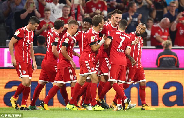 Bayern Munich khởi đầu Bundesliga thuận lợi. (Nguồn: Reuters) Bayern Munich đánh bại Leverkusen ở ngày ra quân Bundesliga ảnh 1