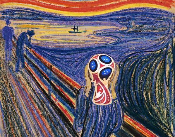 Biểu trưng World Cup 2018 bị ví giống người ngoài hành tinh ảnh 2