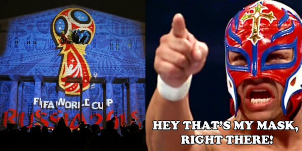 Biểu trưng World Cup 2018 bị ví giống người ngoài hành tinh ảnh 3