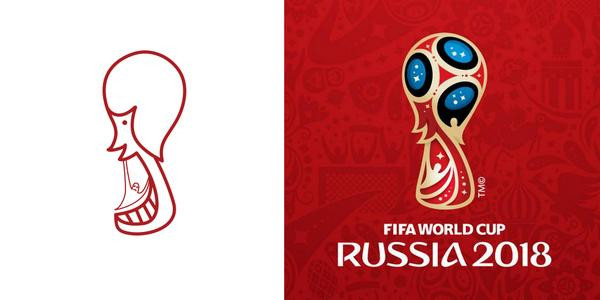 Biểu trưng World Cup 2018 bị ví giống người ngoài hành tinh ảnh 4
