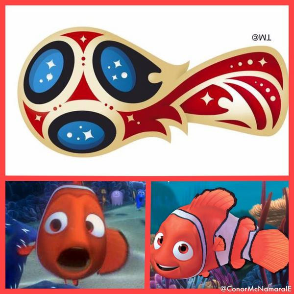 Biểu trưng World Cup 2018 bị ví giống người ngoài hành tinh ảnh 6