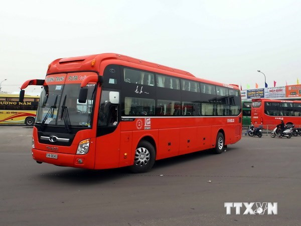 Tiến hành cân tải trọng xe khách giường nằm để đánh giá an toàn ảnh 1