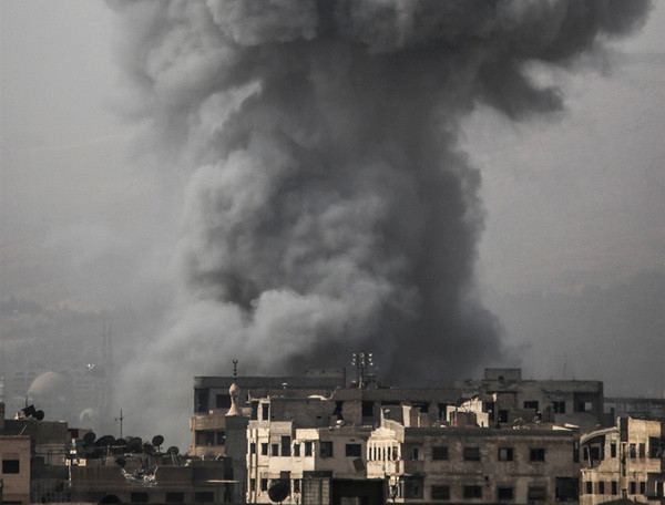 Syria: Giao tranh tái diễn tại Đông Ghouta bất chấp lệnh ngừng bắn ảnh 1