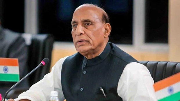 Bộ trưởng Quốc phòng Ấn Độ Rajnath Singh. (Ảnh: PTI) Bộ trưởng Quốc phòng Ấn Độ kêu gọi SCO hợp tác chống khủng bố ảnh 1