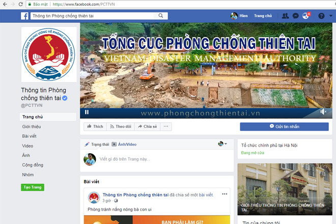 Facebook hỗ trợ Việt Nam dùng công nghệ ứng phó thảm họa thiên tai ảnh 1