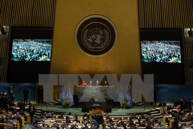 Mỹ đang cân nhắc khả năng tiếp tục tham gia Hiệp định Paris ảnh 1