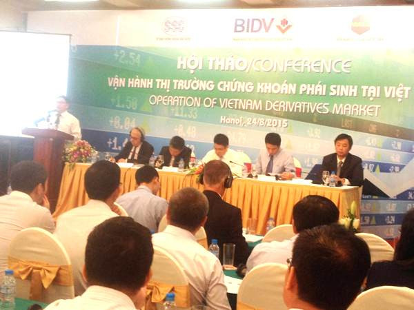 Thị trường chứng khoán phái sinh dự kiến sẽ hoạt động từ năm 2016 ảnh 1