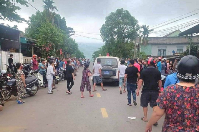Hiện trường vụ việc khiến em Q. bị đâm tử vong.(Nguồn: Vietnamnet) Quảng Trị: Khởi tố bị can vụ học sinh lớp 9 tử vong trong trường học ảnh 1
