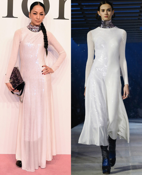 Sao châu Á tỏa sáng trong các thiết kế chớm Thu của Dior ảnh 7
