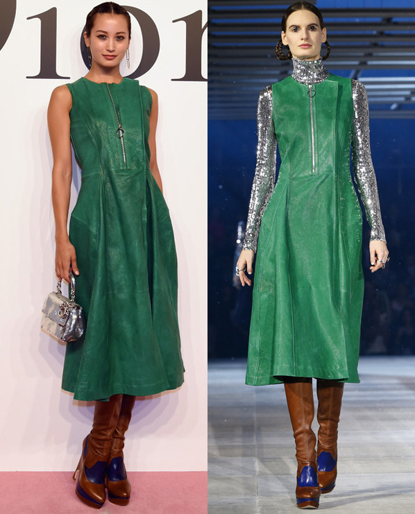 Sao châu Á tỏa sáng trong các thiết kế chớm Thu của Dior ảnh 3