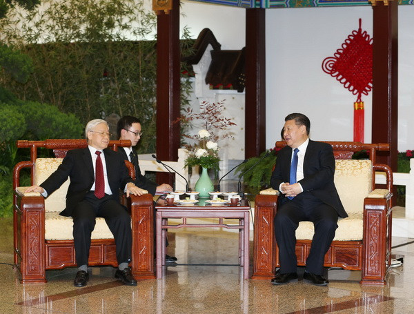 Tổng Bí thư hội đàm với Tổng Bí thư, Chủ tịch Trung Quốc Tập Cận Bình ảnh 2