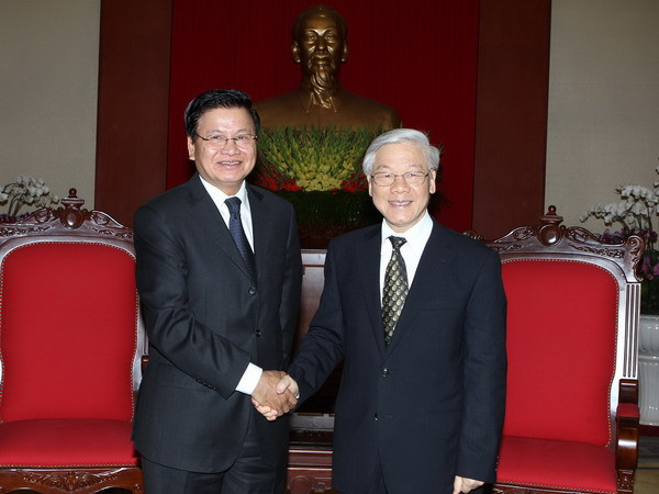 Lãnh đạo Đảng, Nhà nước tiếp Phó Thủ tướng Lào Thoonglun Sisulith ảnh 1