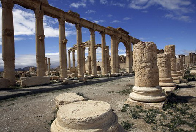 Syria báo động việc IS đặt mìn tại những di tích cổ ở Palmyra ảnh 1
