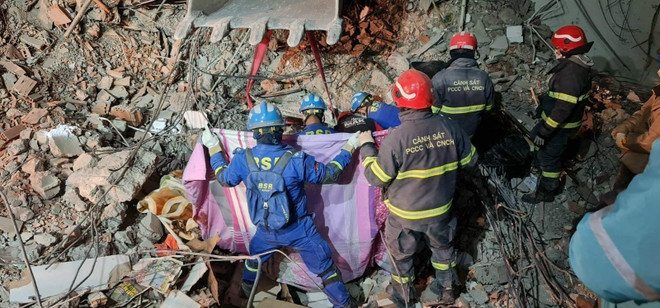 Kết quả bước đầu của đoàn công tác cứu nạn cứu hộ Việt Nam ảnh 1