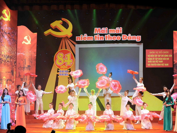 Chương trình giao lưu, nghệ thuật “Mãi mãi niềm tin theo Đảng" ảnh 1