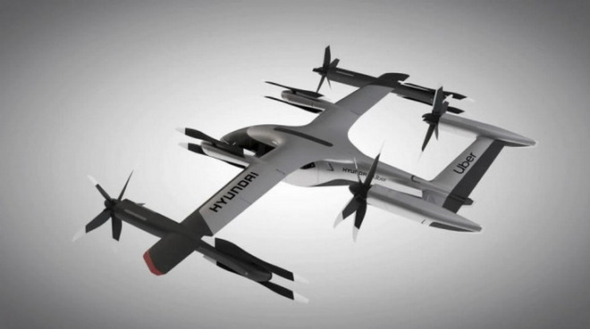 Máy bay cá nhân (PAV) mang tên 'S-A1' của Hyundai. (Nguồn: updatefever) Hyundai 'trình làng' máy bay cá nhân tại triển lãm CES 2020 ảnh 1