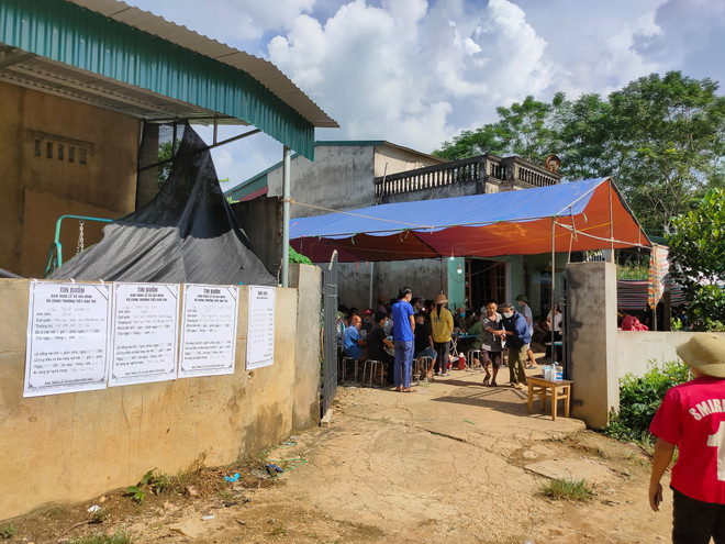 Ngôi nhà ở thôn Lập Thành, nơi xảy ra vụ việc thương tâm. (Ảnh: Nam Sương/TTXVN) Tuyên Quang: Hỏa hoạn lớn khiến cha và 3 người con thiệt mạng ảnh 1