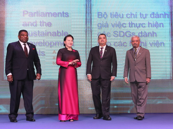 Công bố Bộ tiêu chí đánh giá thực hiện MDG cho các Nghị viện ảnh 1