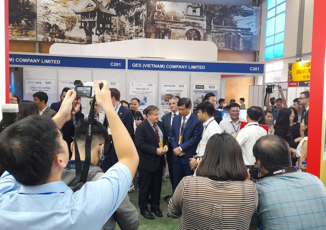 Hơn 150 đơn vị tham gia triển lãm quốc tế về công nghiệp khai khoáng ảnh 1