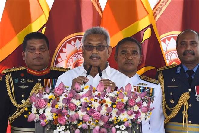 Ông Gotabaya Rajapaksa nhậm chức Tổng thống Sri Lanka ảnh 1