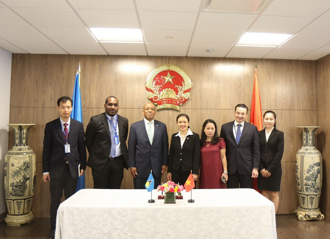 Việt Nam chính thức thiết lập quan hệ ngoại giao với Saint Lucia ảnh 3