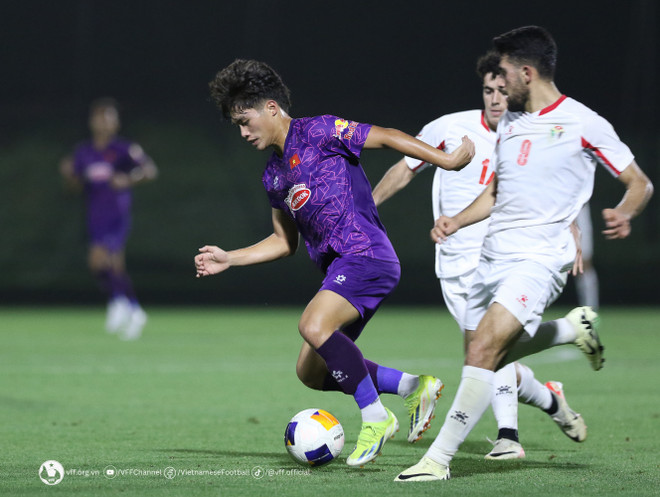 Sau trận gặp Jordan, U23 Việt Nam còn 6 ngày để chuẩn bị cho trận đấu ra quân. (Nguồn: VFF) U23_Viet_Nam_1104_3.jpg
