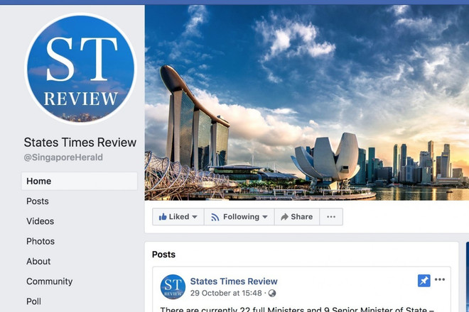 Singapore yêu cầu Facebook phải đính chính thông tin không chính xác ảnh 1