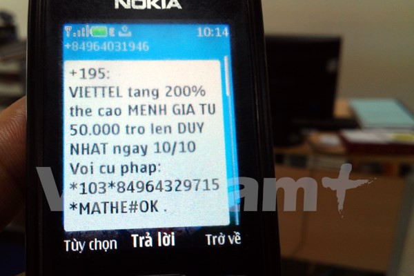 Sinh viên lừa 140 triệu đồng bằng thủ đoạn nạp thẻ điện thoại ảnh 1