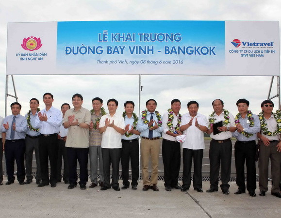 Khai trương đường bay Vinh-Bangkok với mức giá hấp dẫn ảnh 1