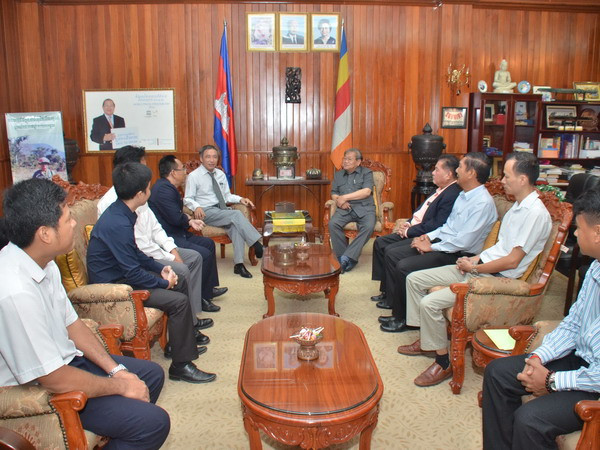 Bộ trưởng Thông tin Campuchia tiếp các cơ quan báo chí Việt Nam ảnh 1