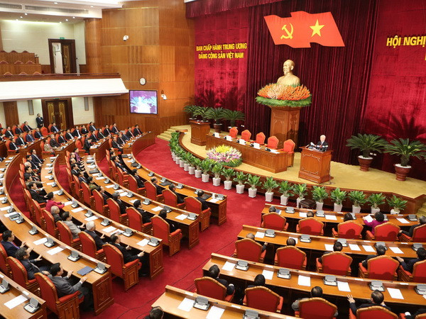Ngày làm việc cuối cùng Hội nghị thứ 14 Ban Chấp hành TW Đảng khóa XI ảnh 1