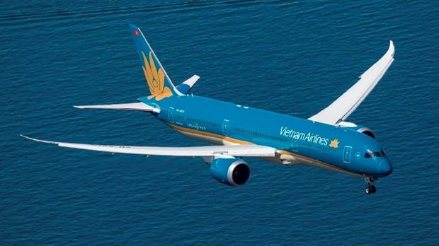 Máy bay của hãng hàng không Vietnam Airlines. (Ảnh: CTV/Vietnam) Vietnam Airlines, Korean Air và China Airlines hợp tác toàn diện ảnh 1