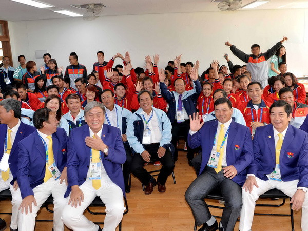 Đoàn Thể thao Việt Nam đã sẵn sàng xung trận tại ASIAD 17 ảnh 1