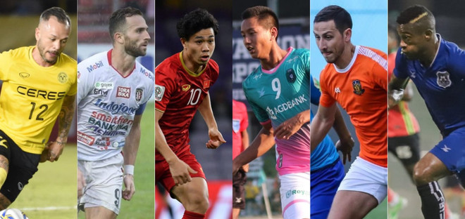 6 chân sút được AFC đánh giá cao. (Nguồn: AFC) AFC đánh giá cao Công Phượng trước lượt trận ra quân của TP.HCM ảnh 1