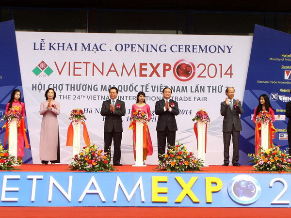 600 doanh nghiệp tham gia hội chợ Vietnam Expo 2014 ảnh 1