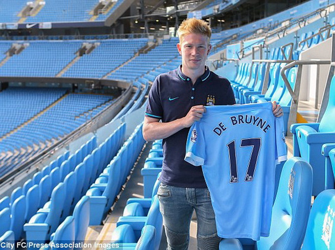 Man City chính thức đón "bom tấn" Kevin de Bruyne về Etihad ảnh 1