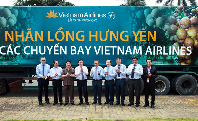 Vietnam Airlines đưa đặc sản nhãn lồng Hưng Yên lên độ cao 10.000m ảnh 1
