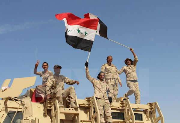 Iraq giải phóng thị trấn chiến lược tại tỉnh Anbar từ tay IS ảnh 1