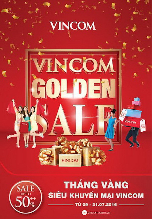 Vincom tung chương trình khuyến mại vàng, giảm giá "sốc" tới 50% ảnh 2