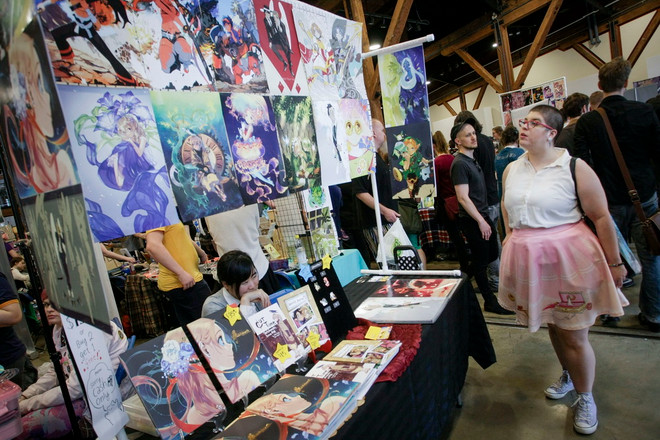 [Photo] Triển lãm nghệ thuật tranh hoạt hình Vancouver 2018 ảnh 3