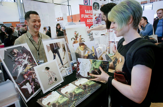 [Photo] Triển lãm nghệ thuật tranh hoạt hình Vancouver 2018 ảnh 4