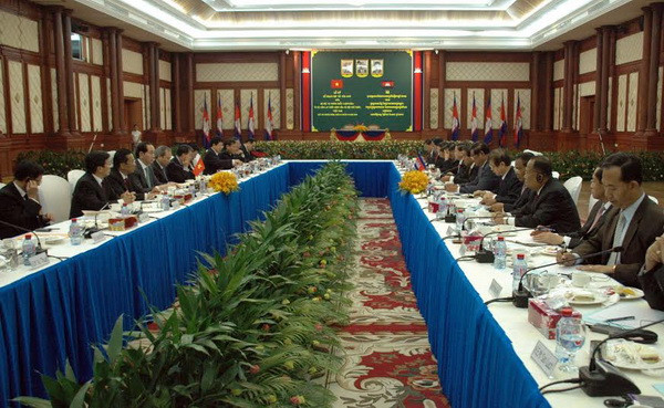 Bộ trưởng Công an Trần Đại Quang thăm và làm việc tại Campuchia ảnh 1