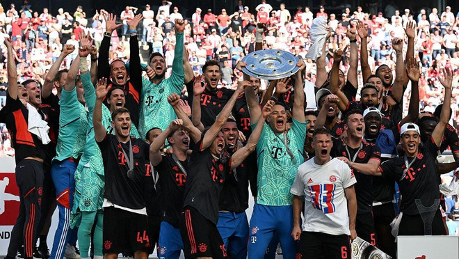 Bayern vô địch Bundesliga mùa giải 2022-23. Bayern Munich vô địch Bundesliga theo kịch bản 'không thể tin nổi' ảnh 1