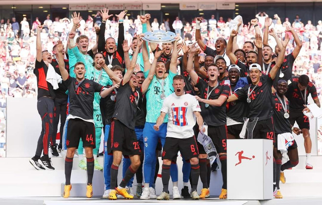 Bayern cho thấy đẳng cấp và bản lĩnh vượt trội so với đối thủ cạnh tranh trực tiếp BvB Dortmund. Bayern Munich vô địch Bundesliga theo kịch bản 'không thể tin nổi' ảnh 6