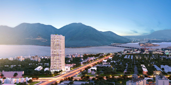 Dự án Grand Mark Nha Trang sở hữu vị trí đắc địa được bao bọc bởi sông-núi-biển. Xuất hiện nguồn cung căn hộ mới tại Nha Trang, pháp lý hoàn thiện ảnh 1