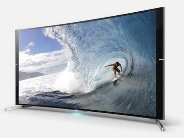 Hãng Sony trình làng chiếc TV UHD màn hình cong đầu tiên ảnh 1